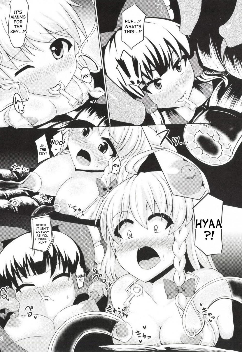 Hentai Manga Comic-Embarrassing Liquid Clothes-Read-7